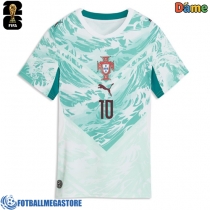 Fotballdrakt Dame Portugal Bernardo Silva #10 Bortedrakt VM 2026 Kortermet